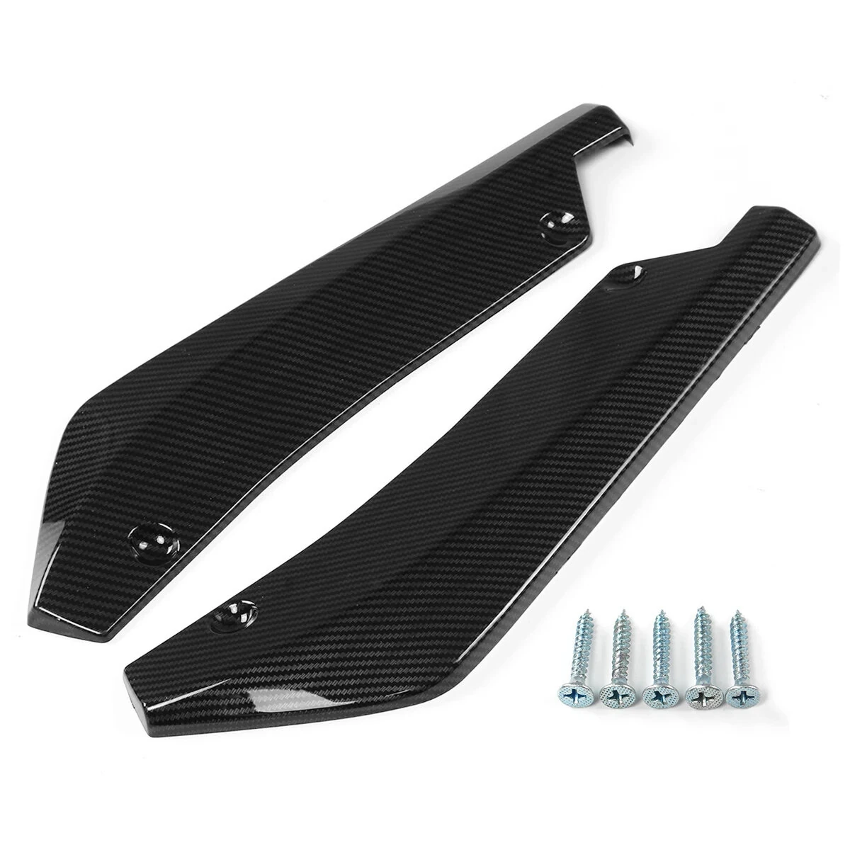 2Pcs Rear Bumper Lip Wrap Angle Diffuser Splitter Canard For BMW X5 X7 E46 E91 E90 E93 E81 E82 E87 E60 E65 — view 2