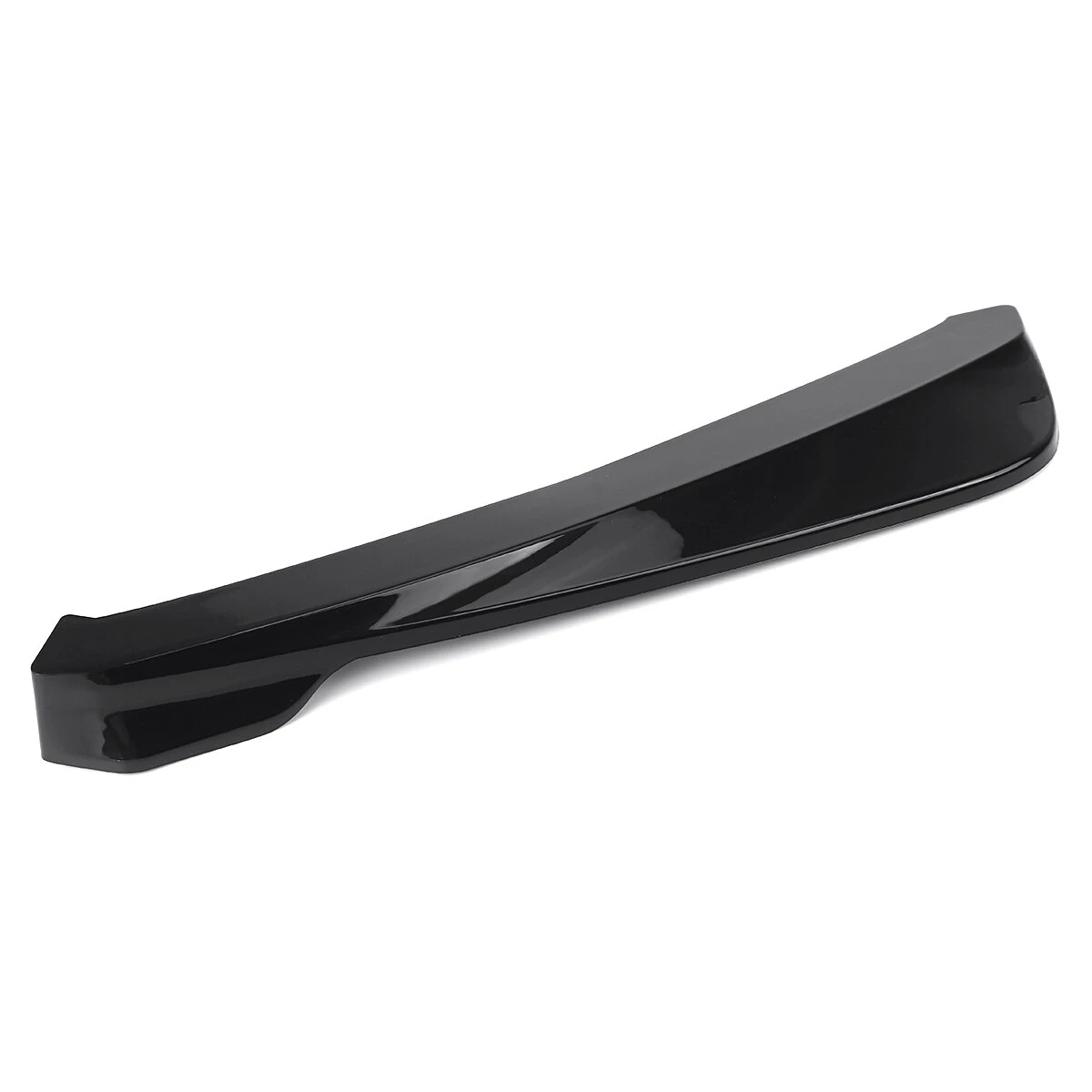 2Pcs Universal Car Black Rear Bumper Lip Wrap Angle Splitters — view 5