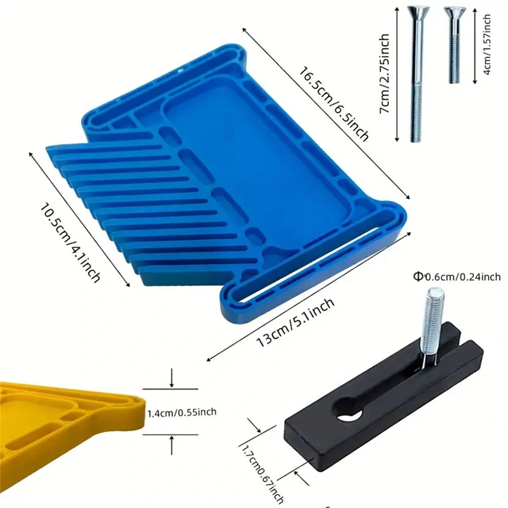 2PCS Universal Featherboards With Miter Slots Reduce Kickback Woodworking Tools for Tables Saws / Router Tables / Band Saws — view 10
