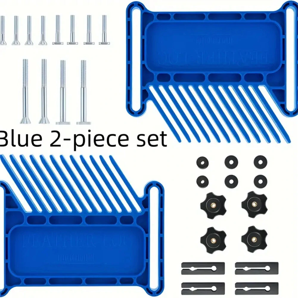 2PCS Universal Featherboards With Miter Slots Reduce Kickback Woodworking Tools for Tables Saws / Router Tables / Band Saws — view 6