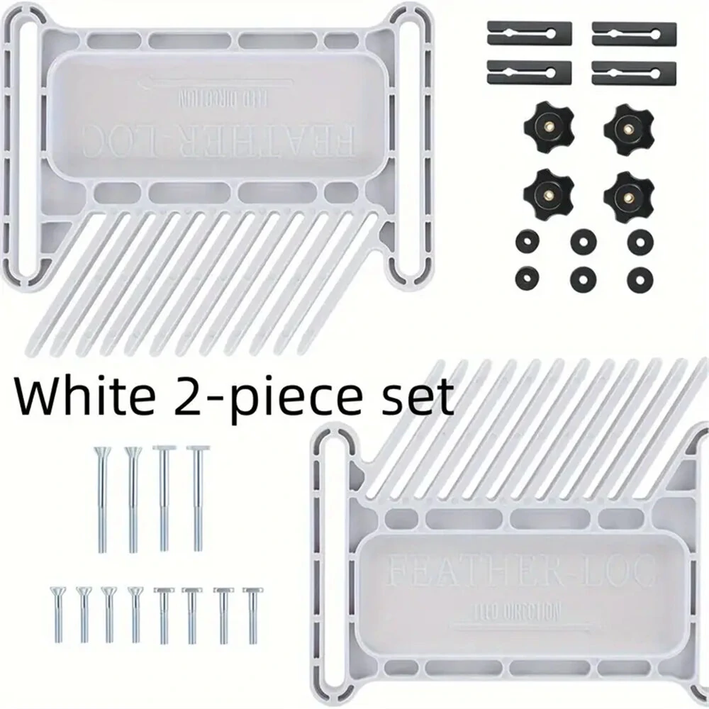 2PCS Universal Featherboards With Miter Slots Reduce Kickback Woodworking Tools for Tables Saws / Router Tables / Band Saws — view 8