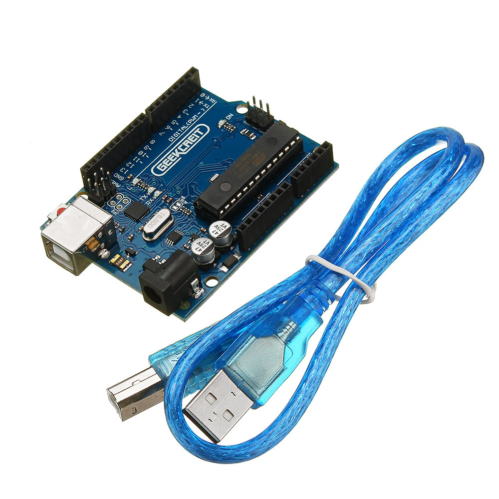 2pcs UNO R3 ATmega16U2 AVR USB Development Main Board Geekcreit for Arduino - pr — view 2