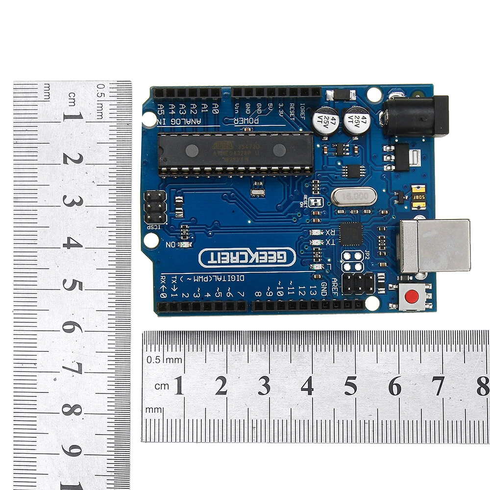 2pcs UNO R3 ATmega16U2 AVR USB Development Main Board Geekcreit for Arduino - pr — view 8