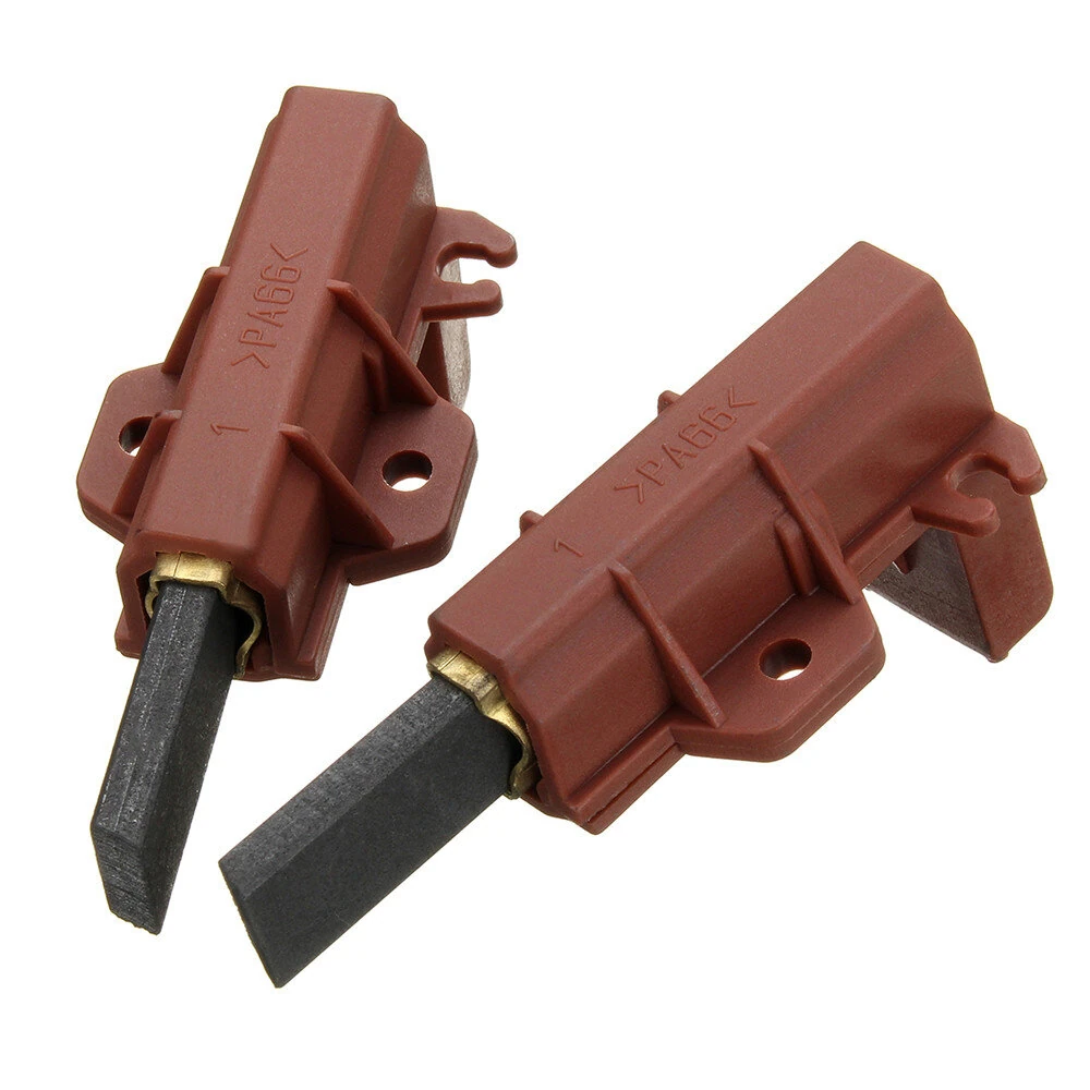 2pcs Washing Machine Motor Carbon Brush And Holder For SAMSUNG Ariston Indesit Welling — view 3