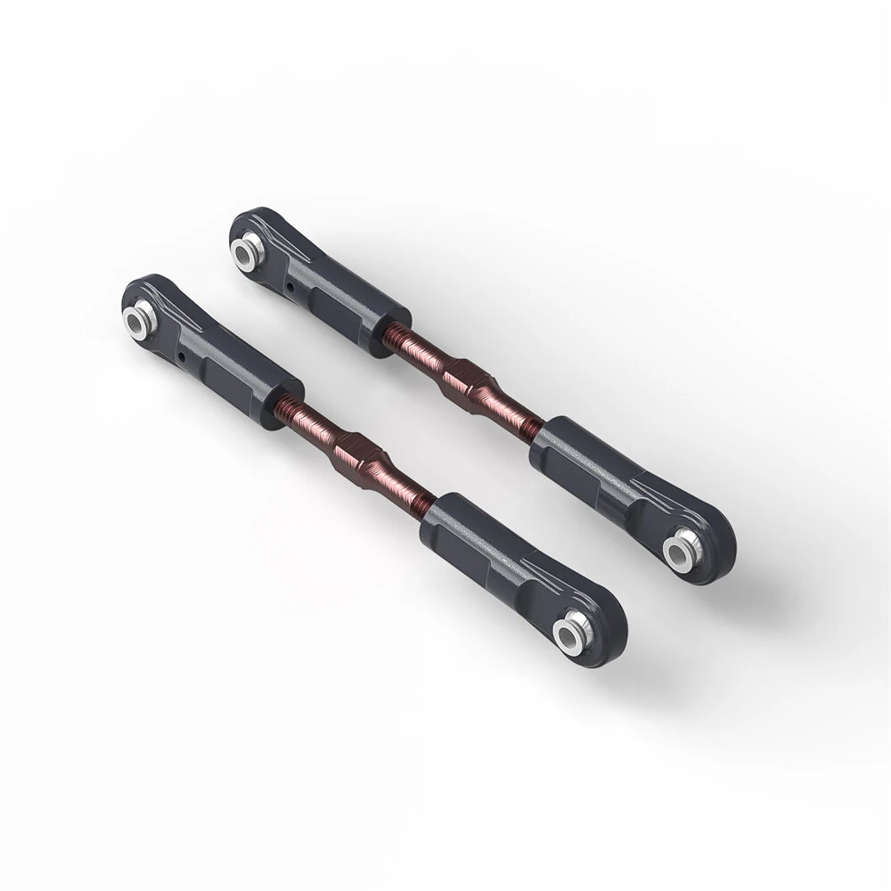 2PCS ZD Racing MT09 1/7 Brushless Monster Truck RC Car Parts Upper/Steering Linkage Rod Vehicles Models Spare Accessories 09019 09020
