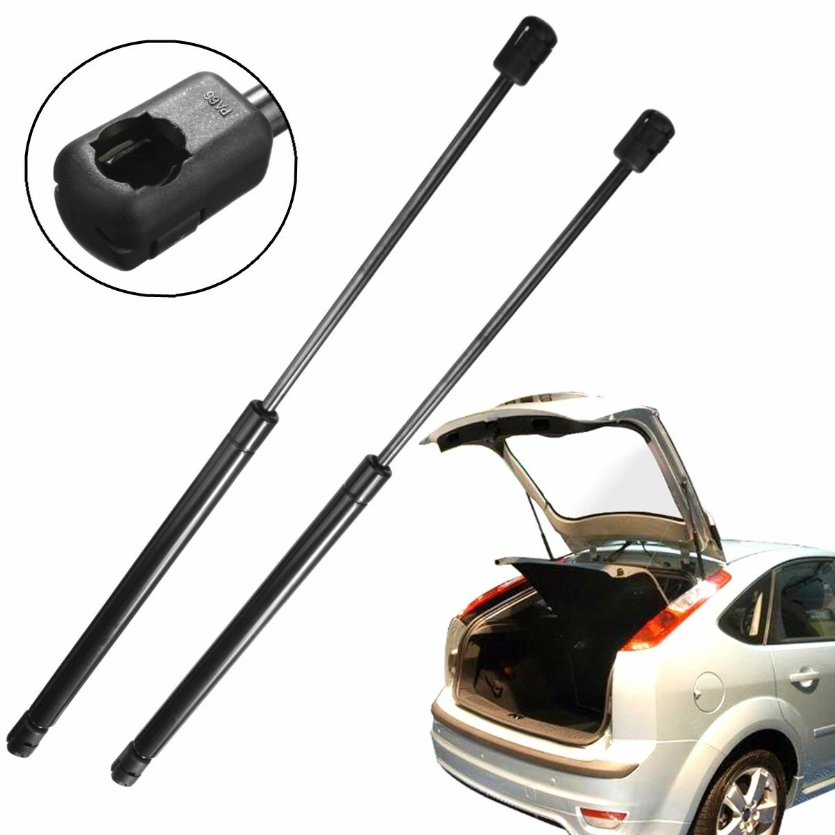 2x For Ford Focus MK2 Hatchback 2004-2012 Tailgate Boot Trunk Gas Support — view 2