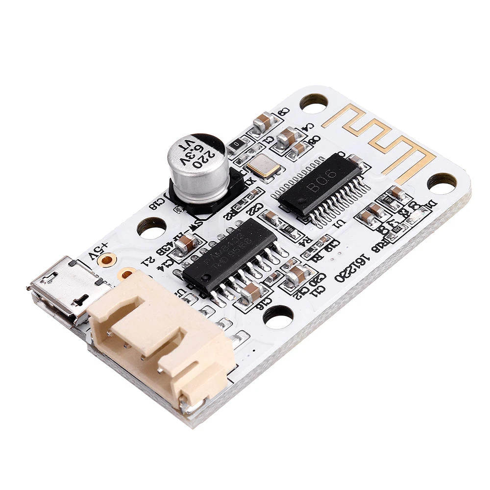 2x3W Micro USB Wireless bluetooth Speaker Audio Receiver Digital Amplifier Board — Pricio