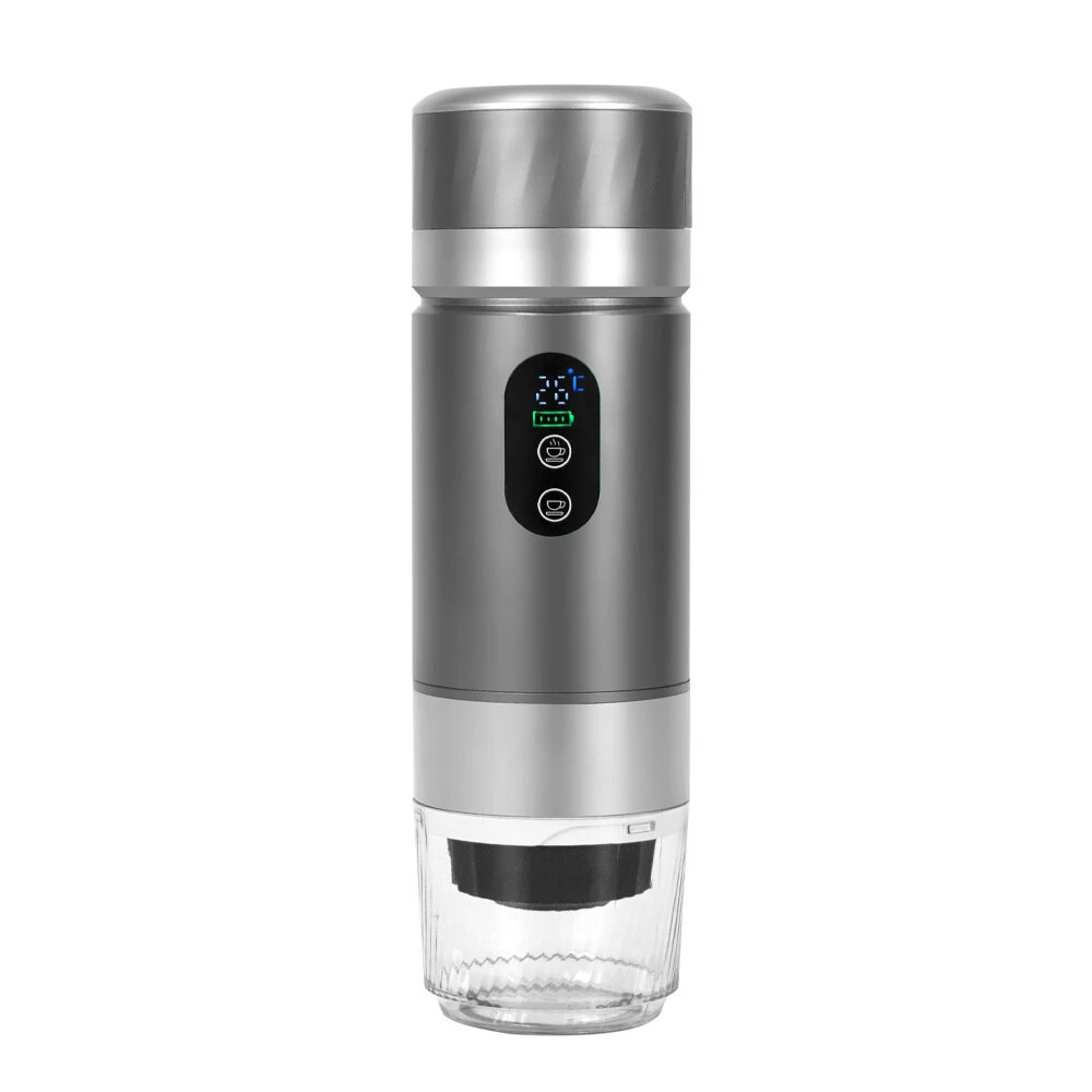 3-In-1 Portable Wireless Electric Espresso Coffee Maker Coffee Machine With Smart Digital Display Suitable For RV, Hiking, Office — view 2