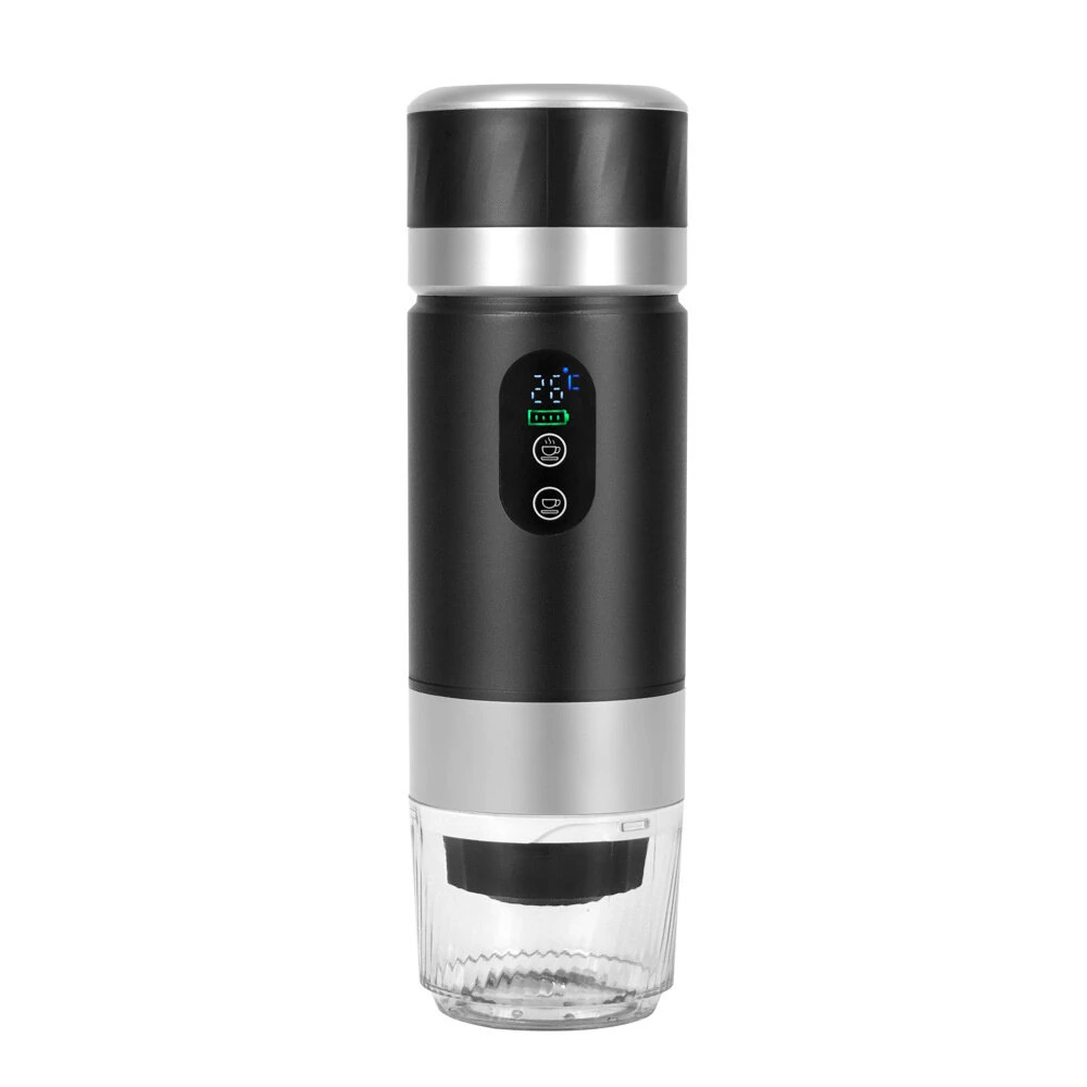 3-In-1 Portable Wireless Electric Espresso Coffee Maker Coffee Machine With Smart Digital Display Suitable For RV, Hiking, Office — view 3