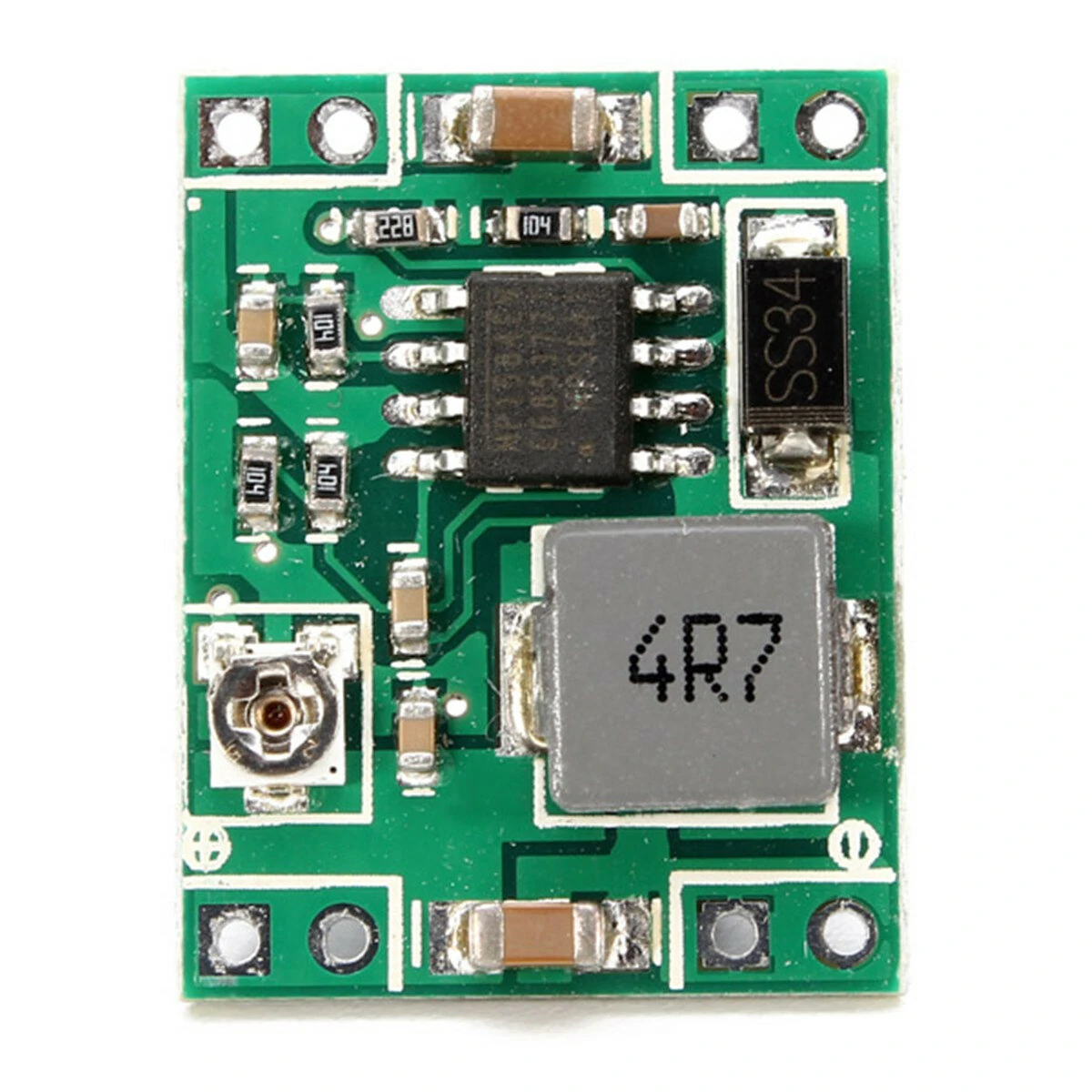 3 Piece Geekcreit® Mini DC-DC Converter Step Down Module Adjustable Power Supply Module Board — view 2