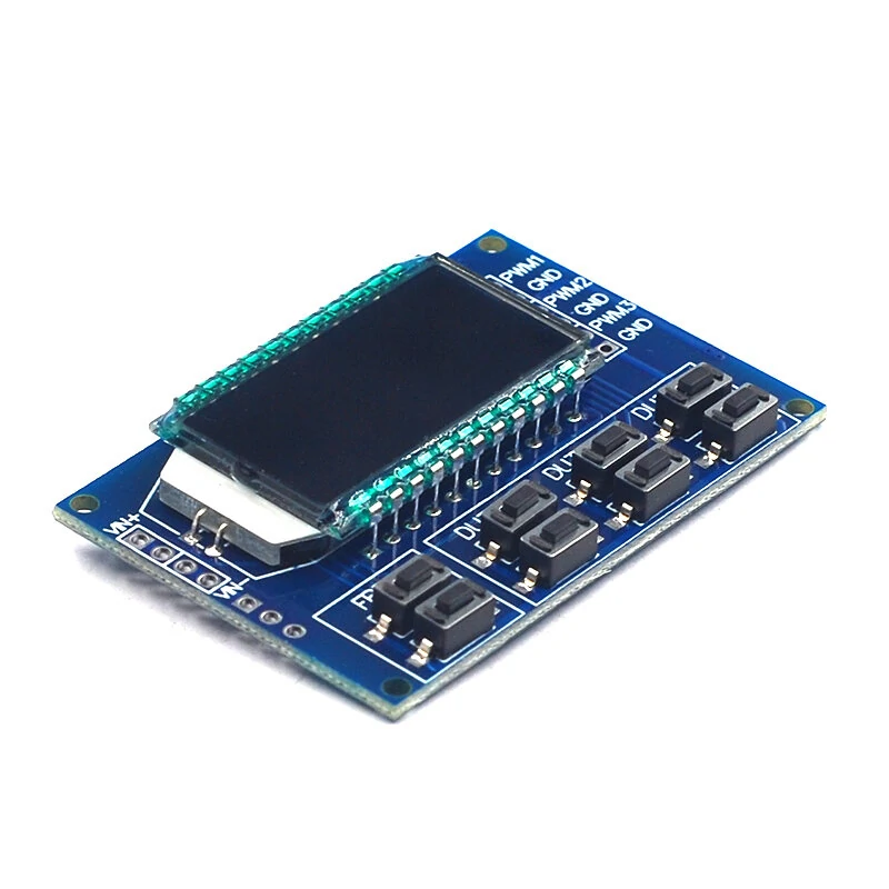 3-way PWM Pulse Adjustable Frequency Module for Square Wave Signal Generator Adjustable Duty Ratio Independently — Pricio