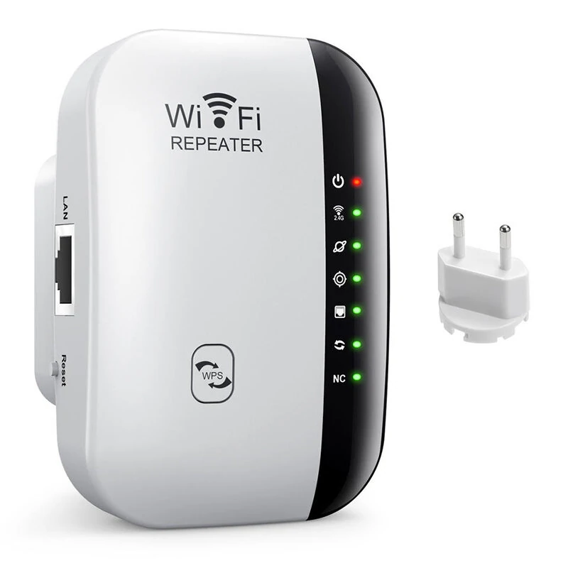 300M WiFi Repeater Wireless Signal Booster Long Range Wifi Extender Router for PC Laptop TV Box Phone — view 2
