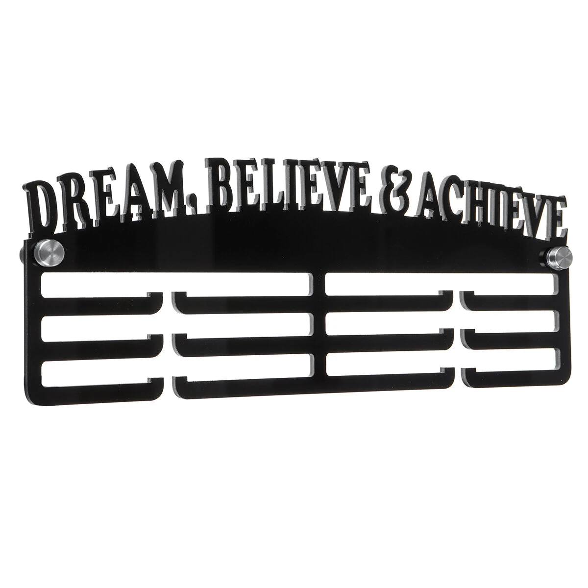300x115x5mm Acrylic 3 Tier Medal Hanger Holder Rack — view 4