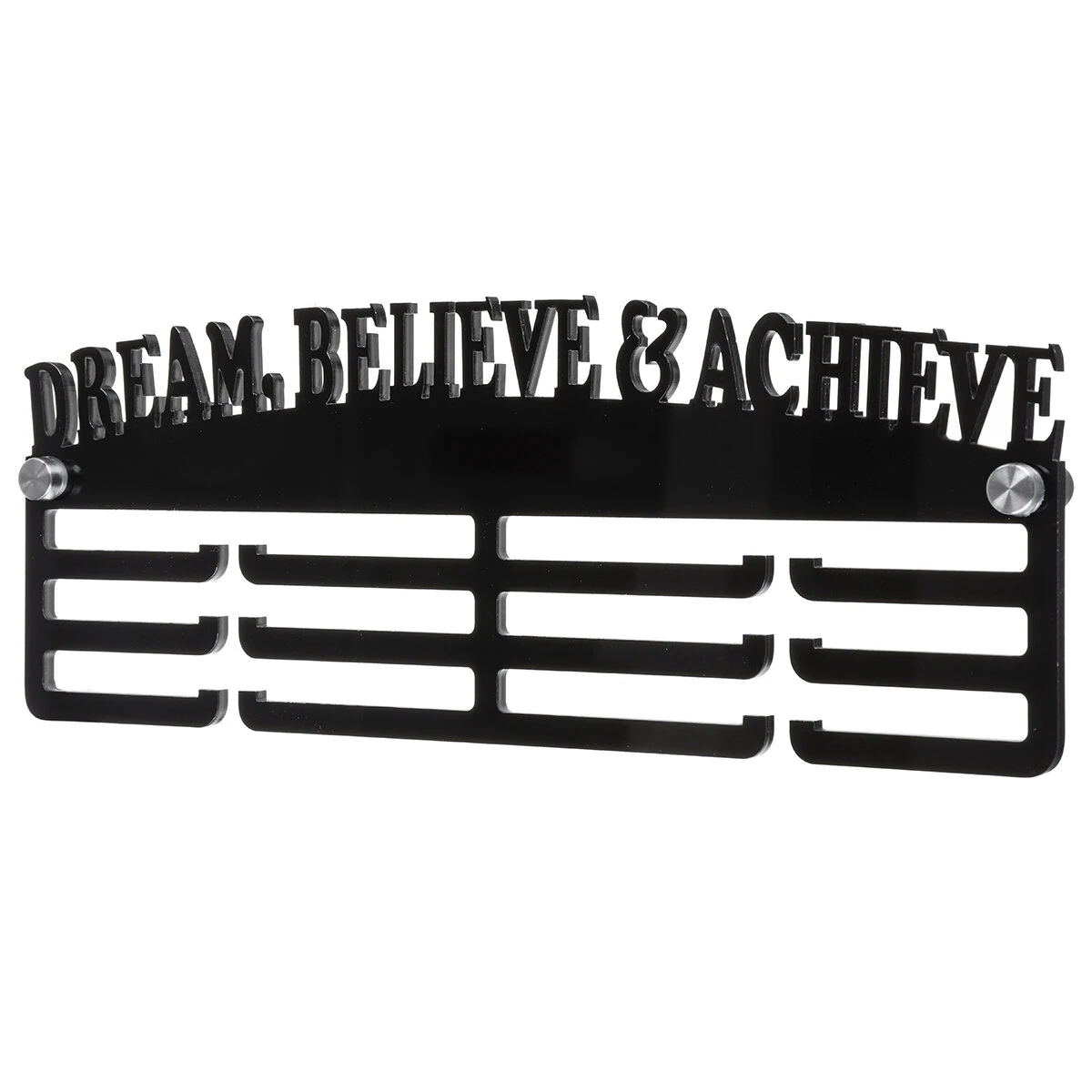 300x115x5mm Acrylic 3 Tier Medal Hanger Holder Rack — view 5