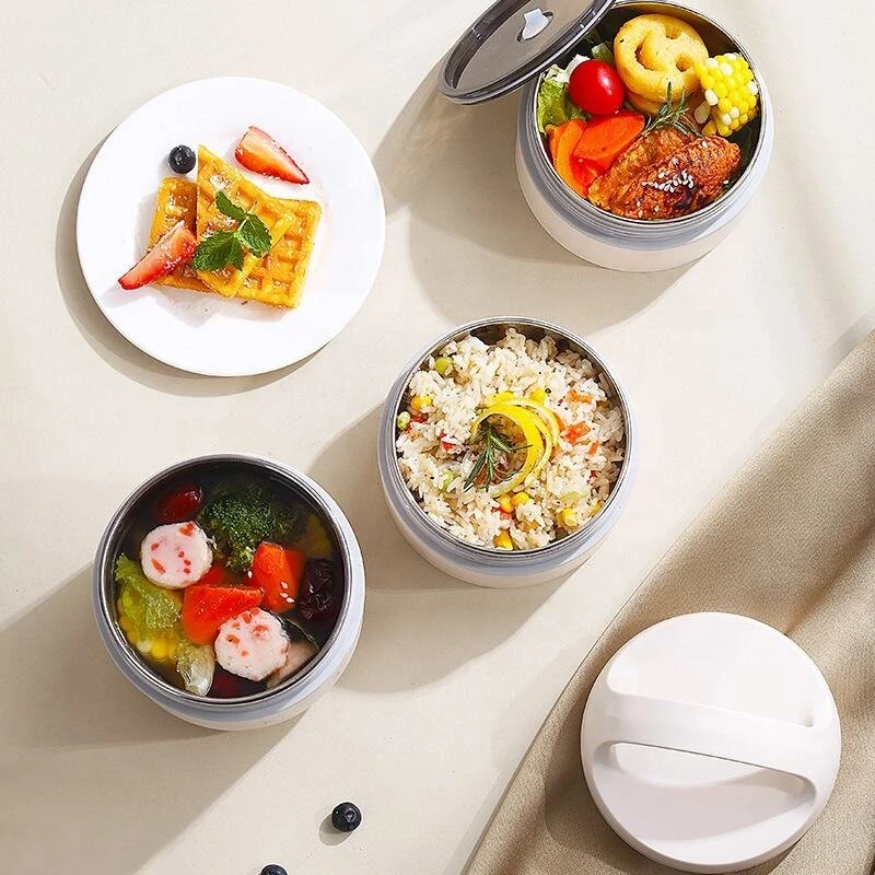 304 Stainless Steel Mini Breakfast Cup With Sealed Handle For Heat Preservation Portable Outdoor Milk Cup Soup Can Mug — view 4