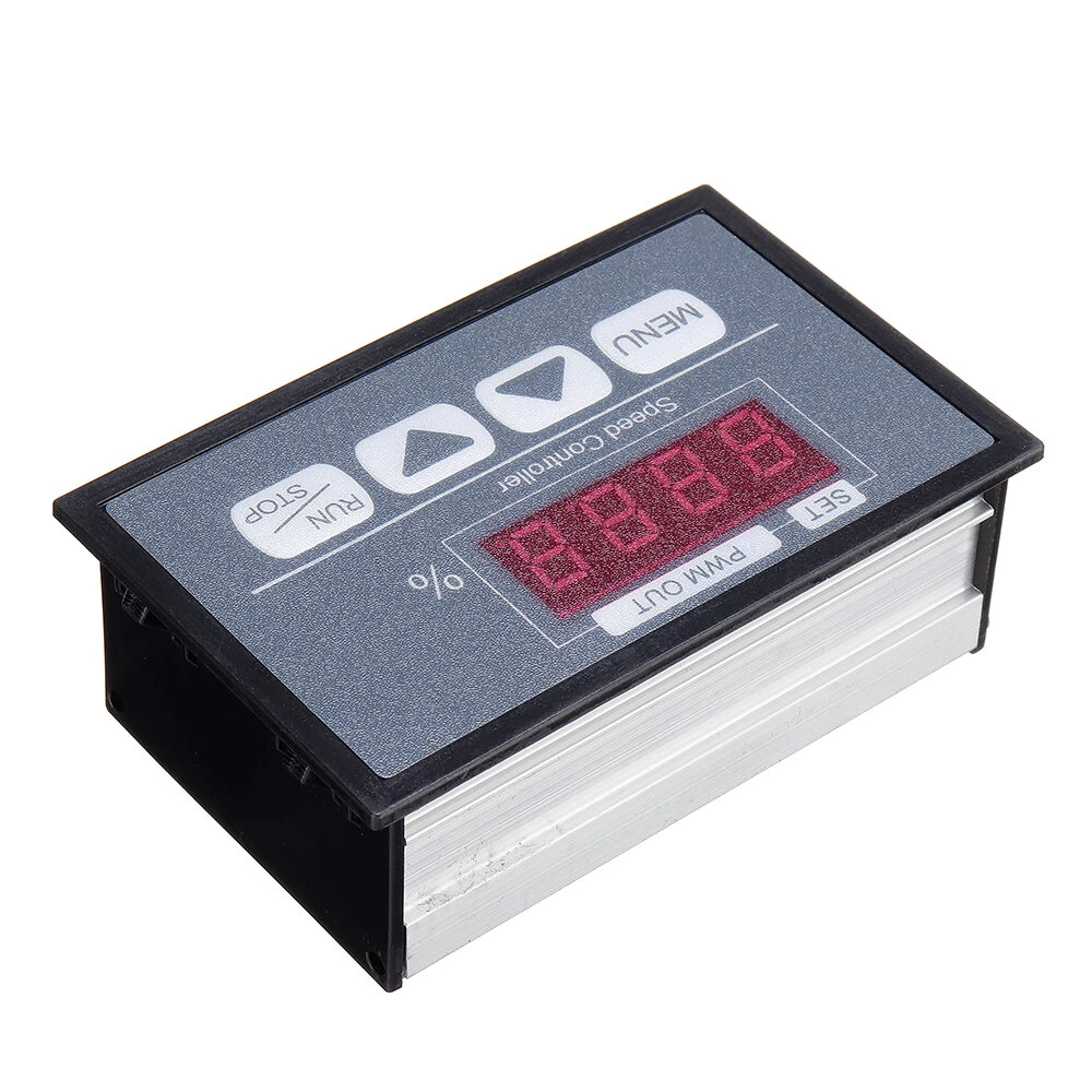 30A 6V12V60V Button Speed Controller Digital Display Percentage Tachometer DC Mo — view 6