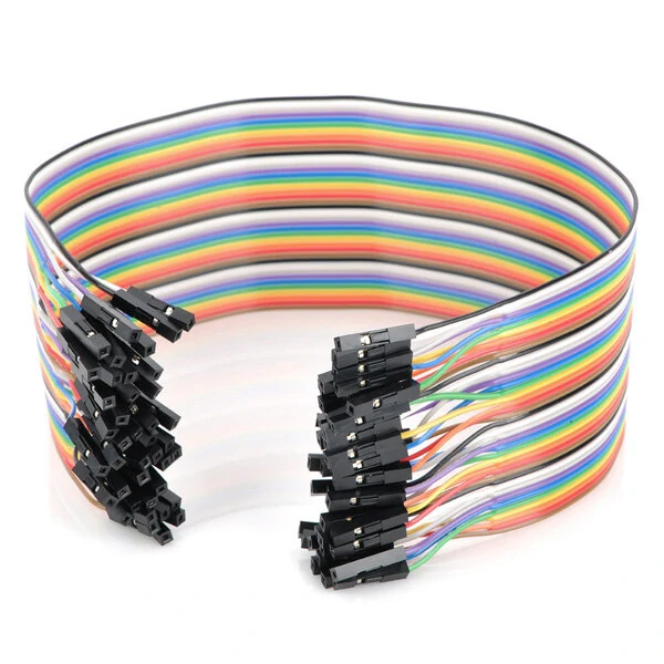 30cm 40pcs Female To Female Breadboard Wires Jumper Cable Dupont Wire — Pricio