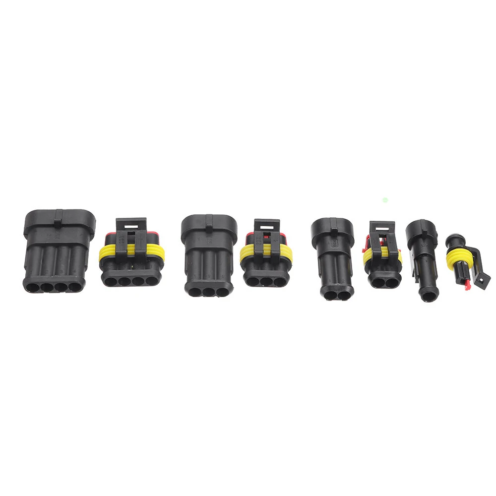 352pcs Car Electrical Connectors Kits Waterproof Electrical Wire Connector Plug for Car Waterproof Parts — view 5
