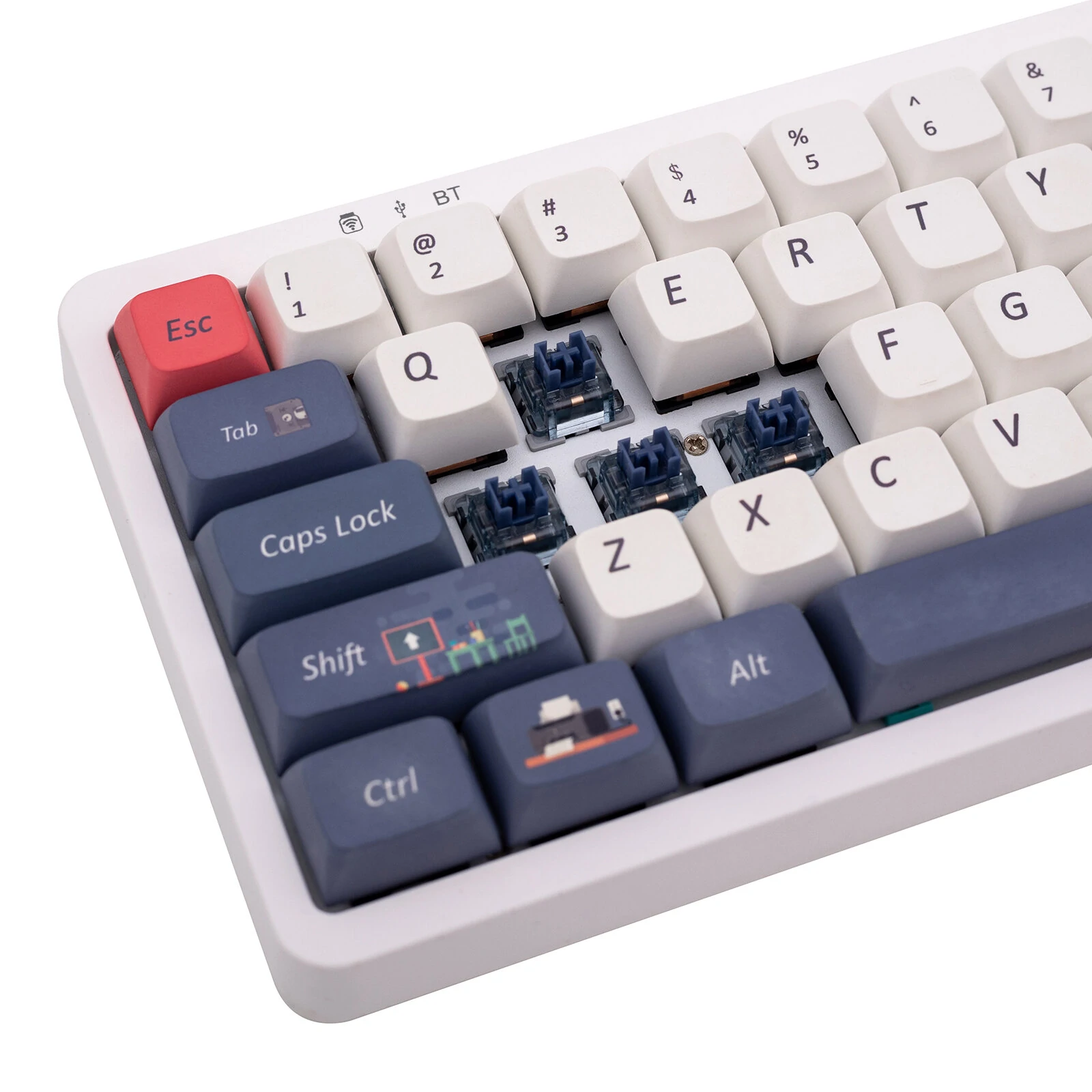 35Pcs GAMAKAY Pegasu Mechanical Switch 3-Pin Prelubricate Linear Switch for DIY Mechanical Gaming Keyboard — view 8