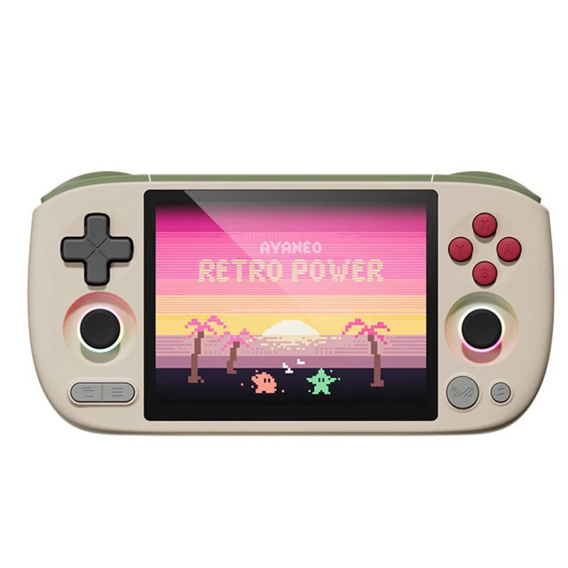 [3+64G] AYANEO Pocket AIR Mini  4.2 Inch Screen Retro Handheld Game Console Android System with RGB Hall Joystick Trigger 4500mAh Active Cooling Portable Game Console Emulator Ergonomics Design Support AUX/TF Card — AYANEO