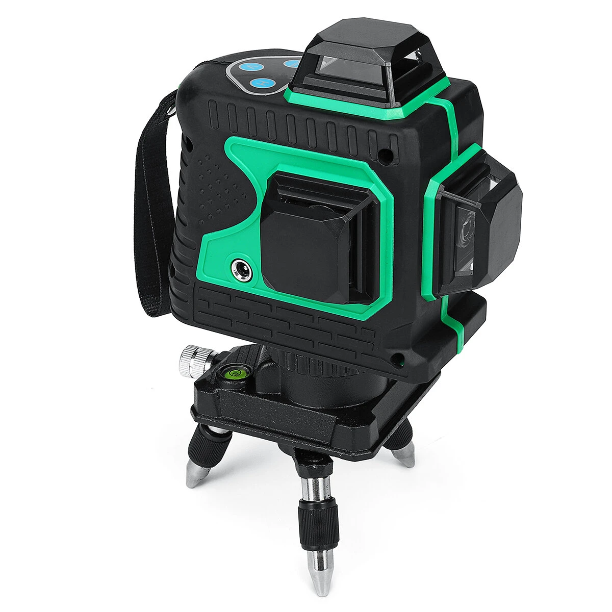 3D Green Auto Laser Level 12 Lines 360° Horizontal & Vertical Cross Build Tool