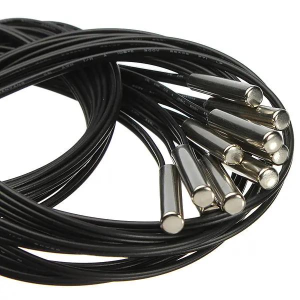3M 10pcs NTC-3470 Waterproof Professional Temperature Sensor Probe — view 3