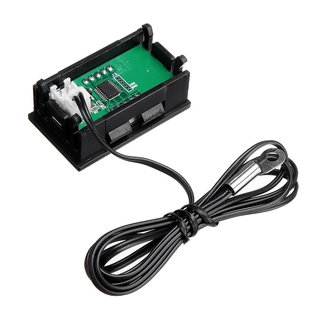 3Pcs 0.56 Inch Mini Digital LCD Indoor Convenient Temperature Sensor Meter Monit — view 9