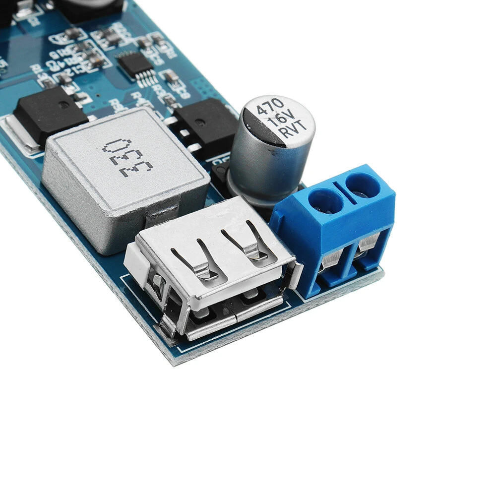 3pcs 24V / 12V To 5V 5A DC-DC Buck Power Module Step Down Module Power Converter — view 7
