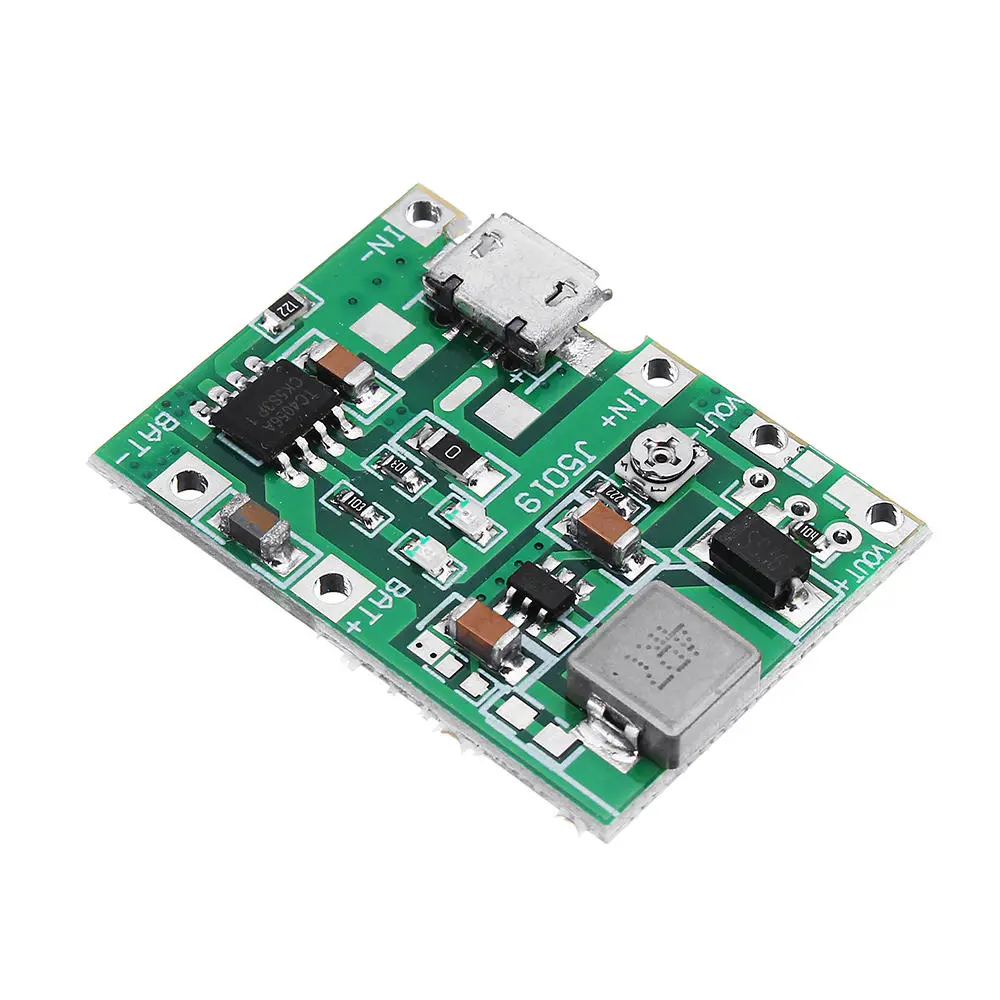 3pcs 3.7V 9V 5V 2A Adjustable Step Up 18650 Lithium Battery Charging Discharge I — view 4