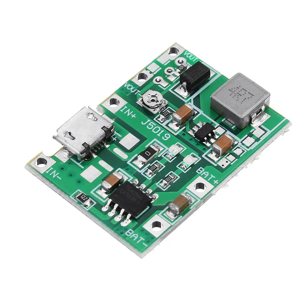 3pcs 3.7V 9V 5V 2A Adjustable Step Up 18650 Lithium Battery Charging Discharge I — view 7