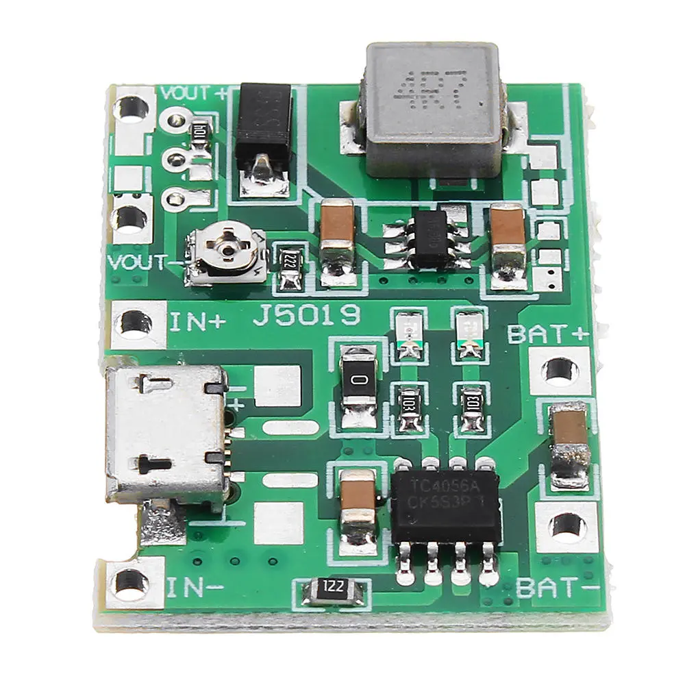 3pcs 3.7V 9V 5V 2A Adjustable Step Up 18650 Lithium Battery Charging Discharge I — view 8
