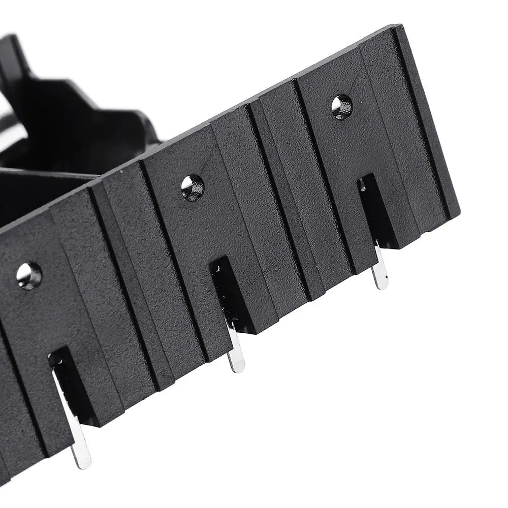3pcs 4 Slots 18650 Battery Holder Plastic Case Storage Box for 4*3.7V 18650 Lithium Battery with 8Pin — view 6