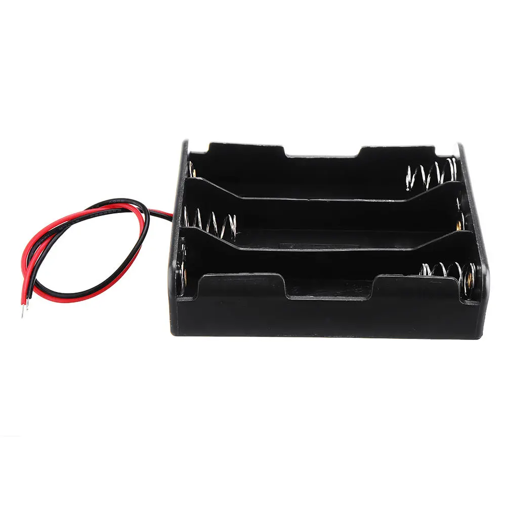 3pcs 4 Slots 18650 Battery Holder Plastic Case Storage Box for 4*3.7V 18650 Lithium Battery — view 5