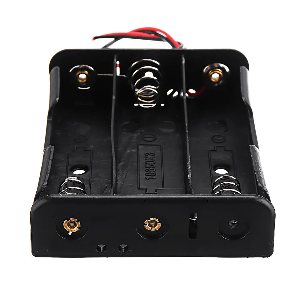 3pcs 4 Slots 18650 Battery Holder Plastic Case Storage Box for 4*3.7V 18650 Lithium Battery — view 6