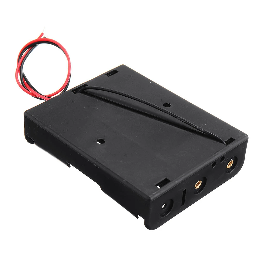 3pcs 4 Slots 18650 Battery Holder Plastic Case Storage Box for 4*3.7V 18650 Lithium Battery — view 7