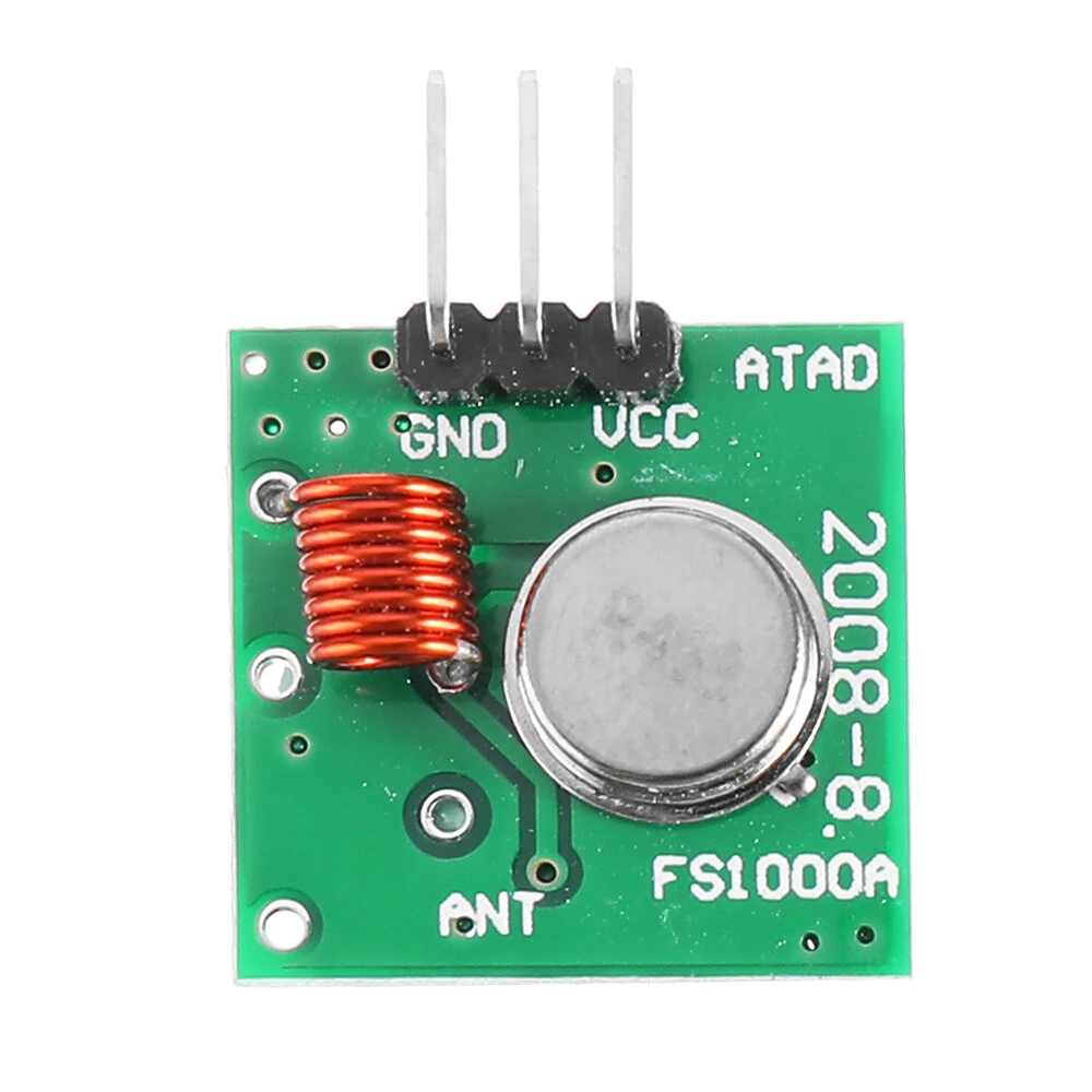 3pcs 433Mhz RF Decoder Transmitter With Receiver Module Kit For ARM MCU Wireless — view 10