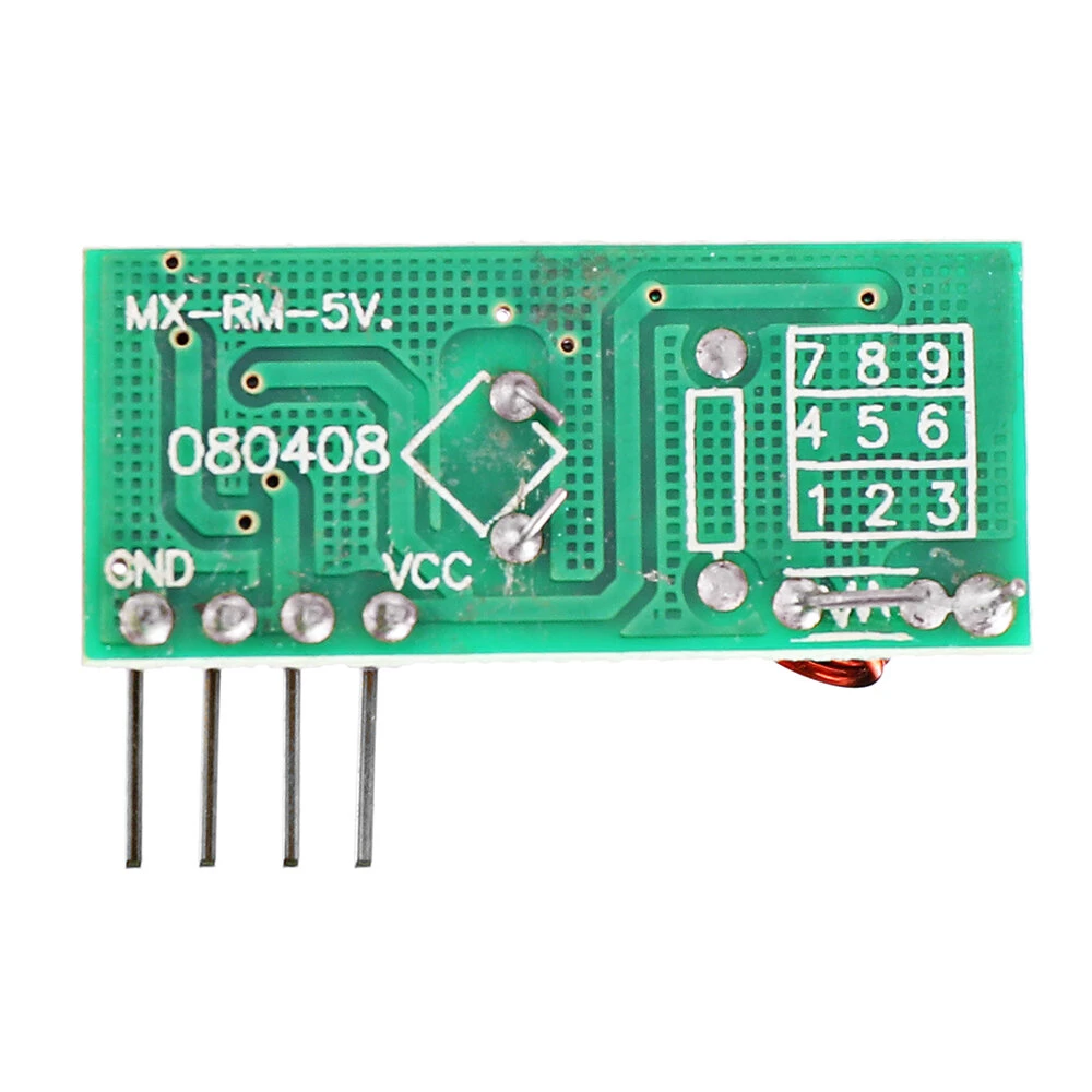 3pcs 433Mhz RF Decoder Transmitter With Receiver Module Kit For ARM MCU Wireless — view 4