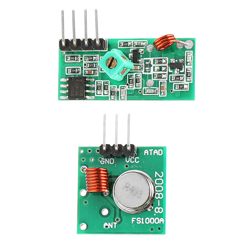 3pcs 433Mhz RF Decoder Transmitter With Receiver Module Kit For ARM MCU Wireless — view 8