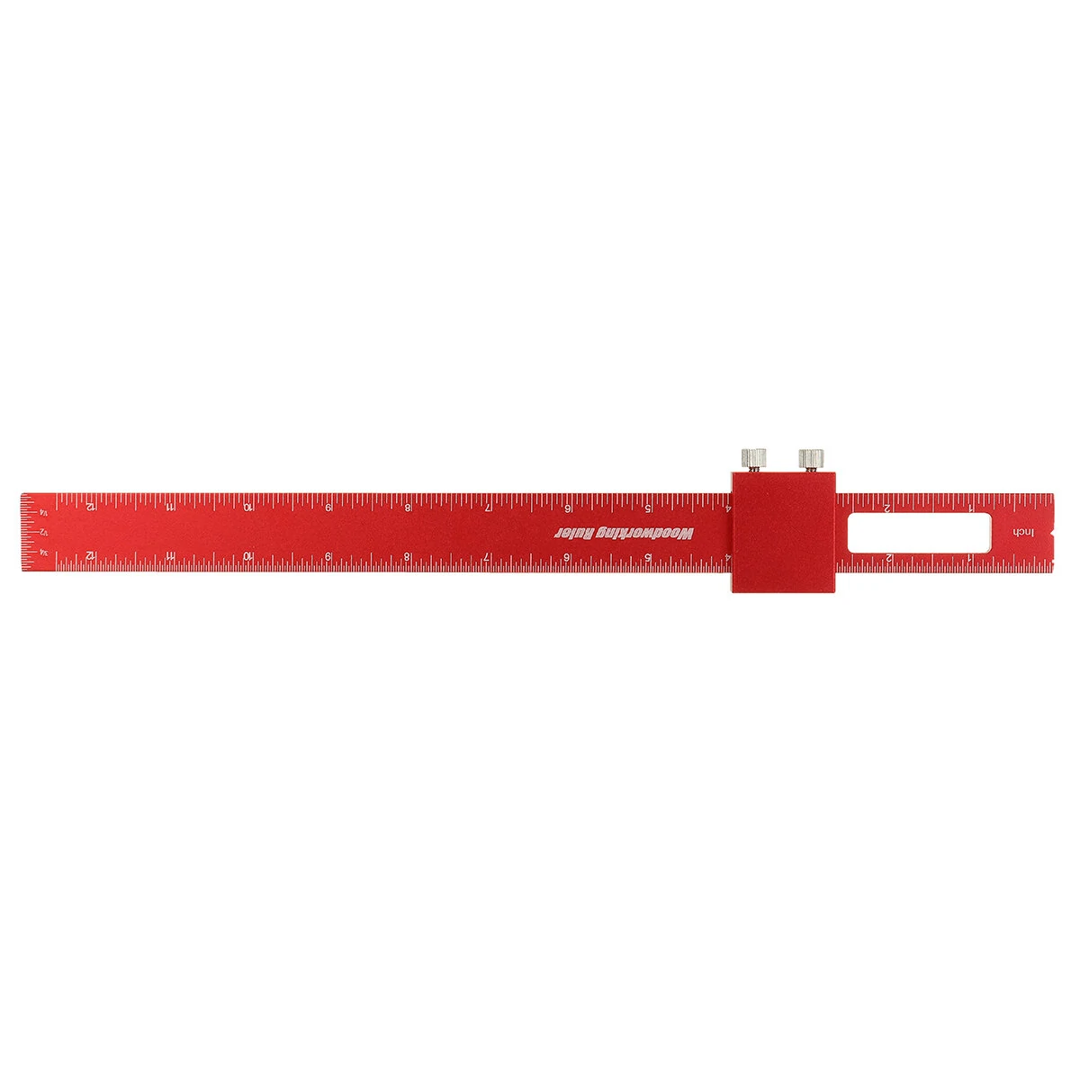 3pcs Aluminum alloy Precision Pocket Ruler Woodworking Positioning Scribing Gauge Carpenter Markinig Ruler — view 9