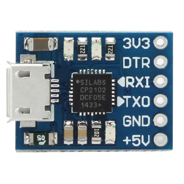 3Pcs CP2102 USB To TTL/Serial Module UART STC Downloader for Arduinos — view 2