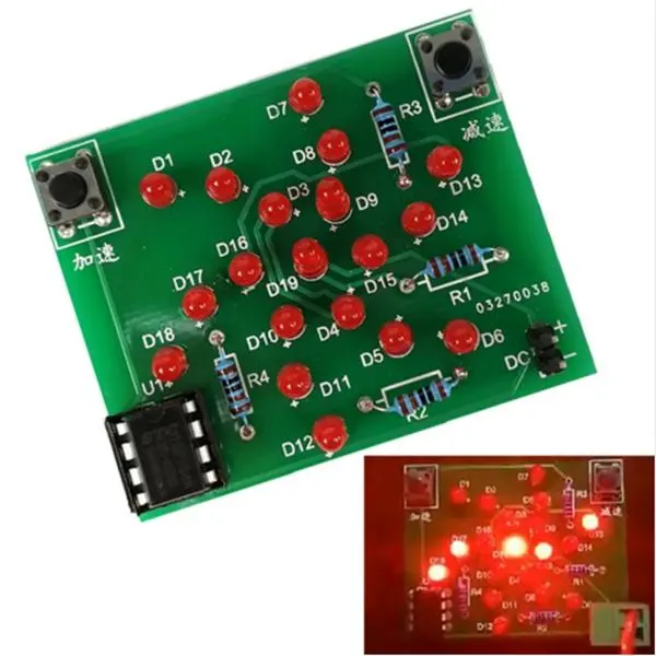 3pcs DC 5V DIY Electronic Windmill Training Kit Speed Adjustable MCU Course Desi — view 10