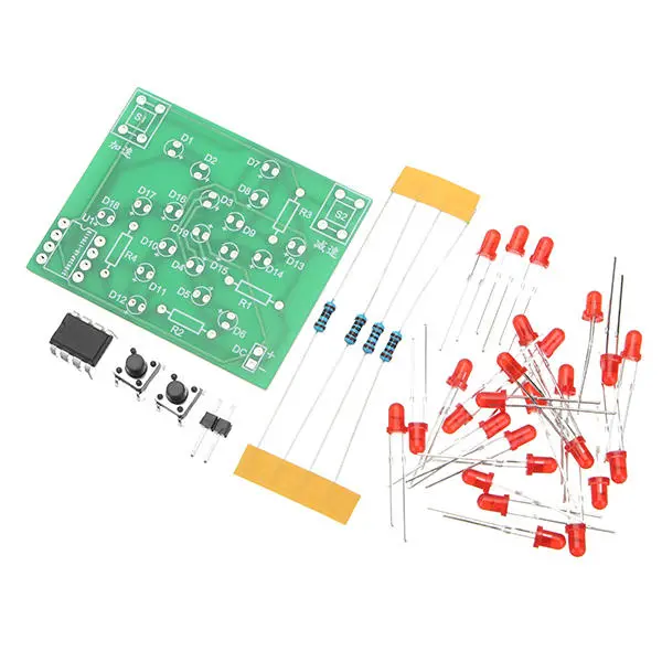 3pcs DC 5V DIY Electronic Windmill Training Kit Speed Adjustable MCU Course Desi — view 2