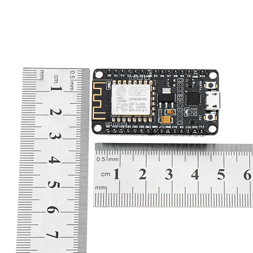 3Pcs Geekcreit® NodeMcu Lua WIFI Internet Things Development Board Based ESP8266 CP2102 Wireless Module — view 5
