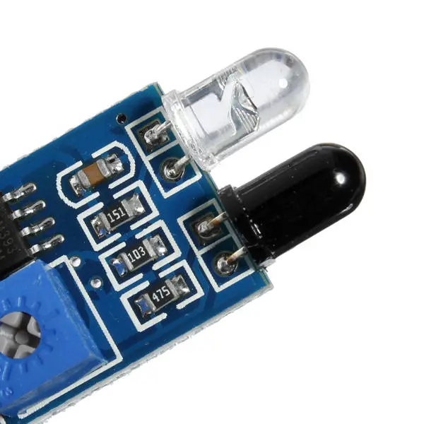 3Pcs Infrared Obstacle Avoidance Sensor For  Smart Car Robot — view 5