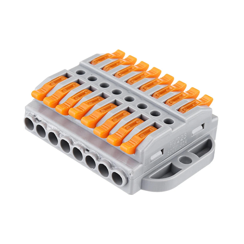 3pcs PCT-228A Quick Terminals Wire Connector Universal Terminal Block 32A — view 2