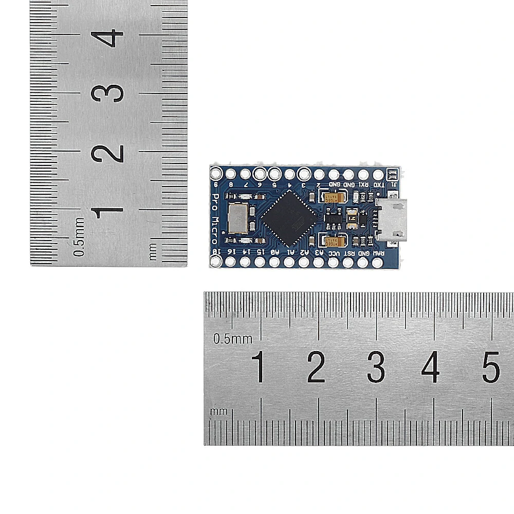 3pcs Pro Micro 5V 16M Mini Leonardo Microcontroller Development Board Geekcreit for Arduino - products that work with official Arduino boards — view 4