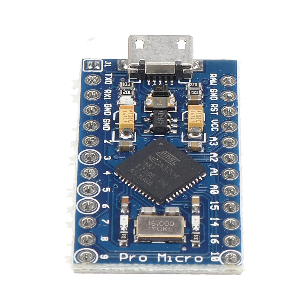 3pcs Pro Micro 5V 16M Mini Leonardo Microcontroller Development Board Geekcreit for Arduino - products that work with official Arduino boards — view 7