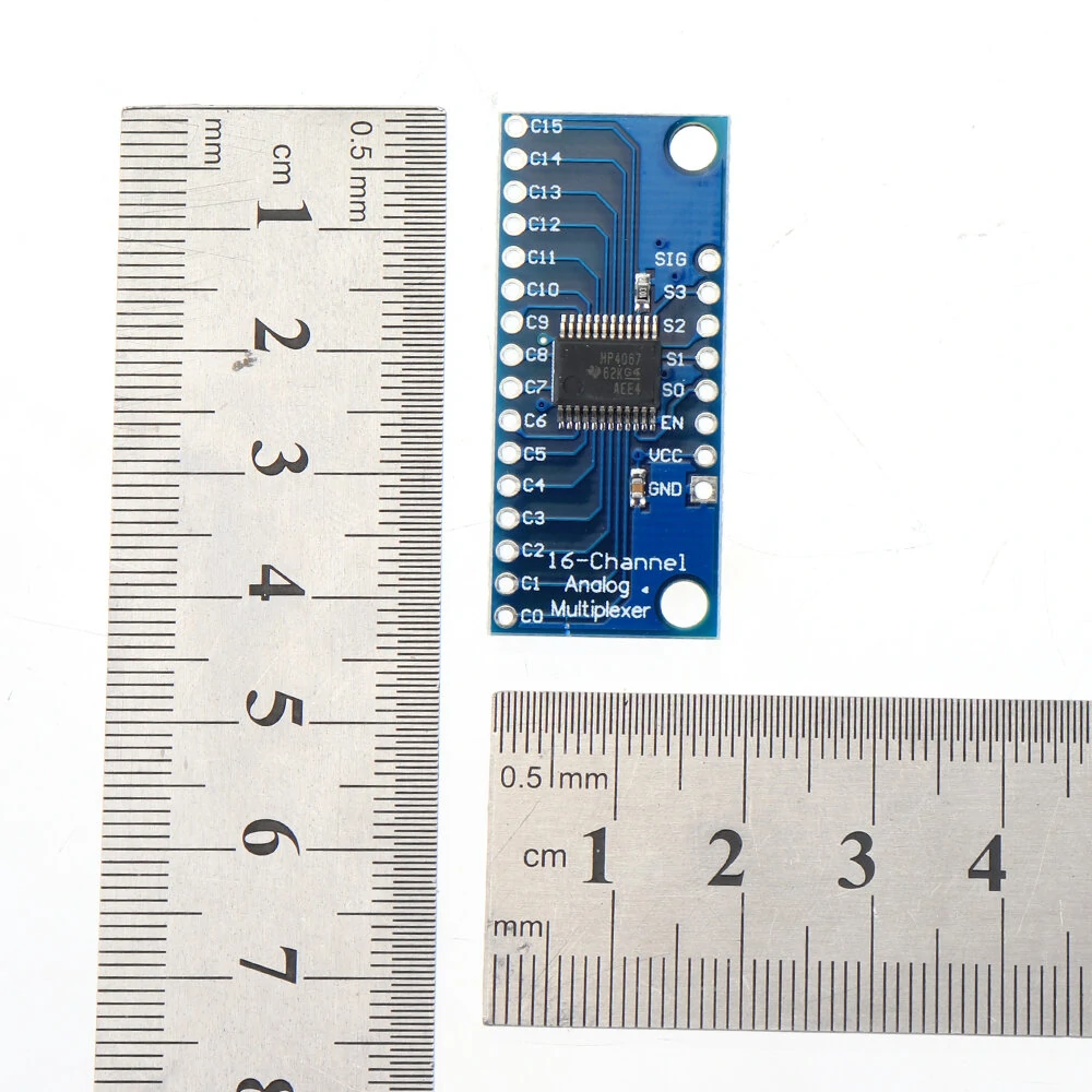 3pcs Smart Electronics CD74HC4067 16-Channel Analog Digital Multiplexer PCB Board Module — view 3