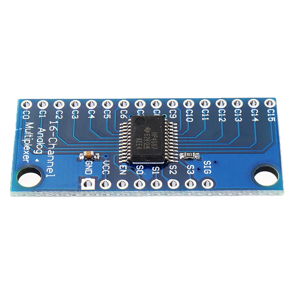 3pcs Smart Electronics CD74HC4067 16-Channel Analog Digital Multiplexer PCB Board Module — view 5
