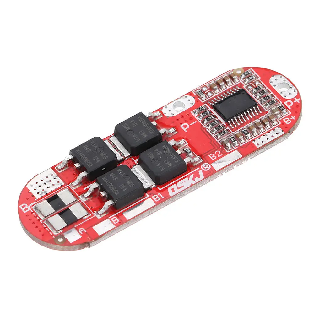 3S BMS 25A 12.6V 4S 16.8V 5S 21V 18650 Li-ion Lithium Battery Protection Board Circuit Charging Module PCM Polymer Lipo Cell PCB — Pricio